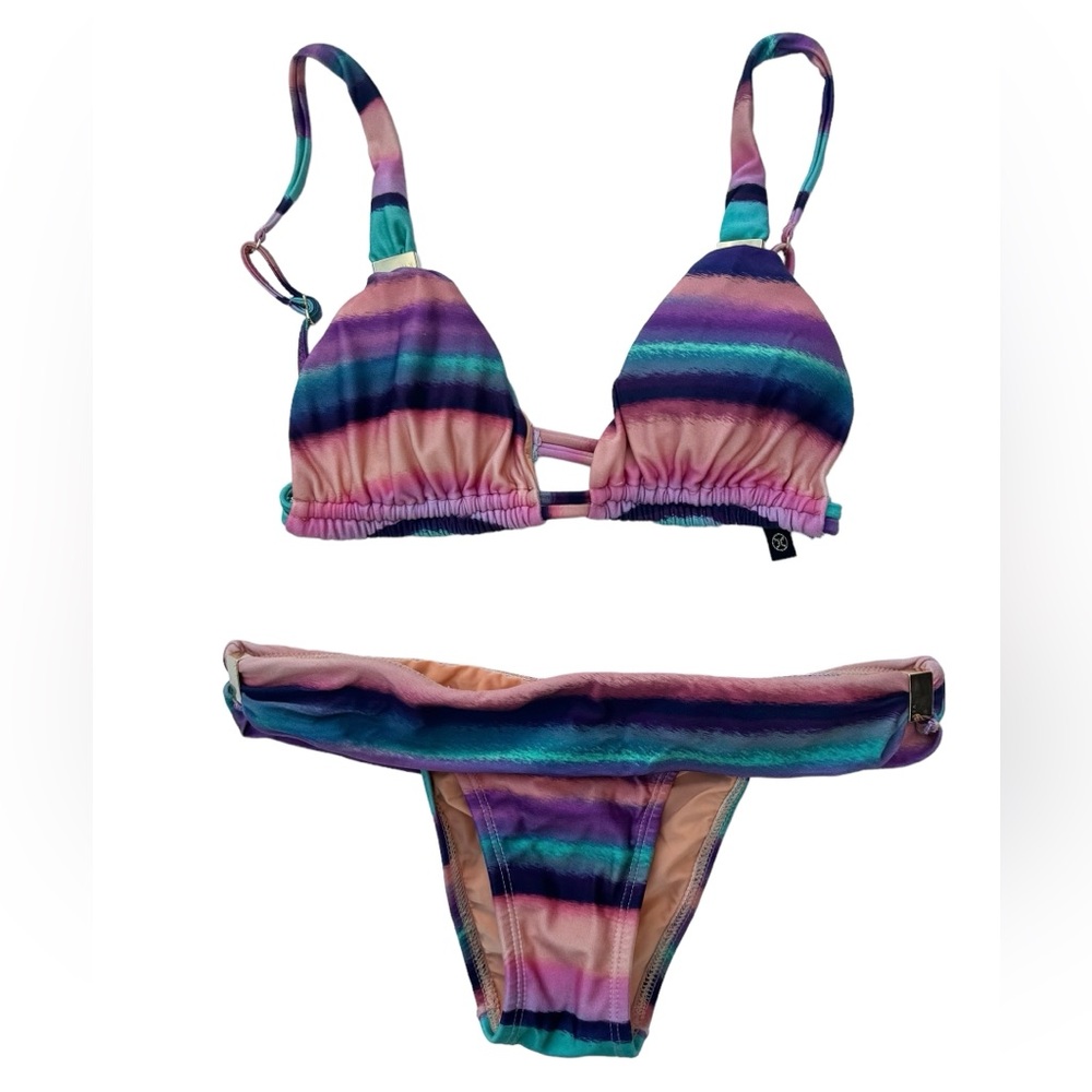 ViX PAULA HERMANNY Striped Bikini